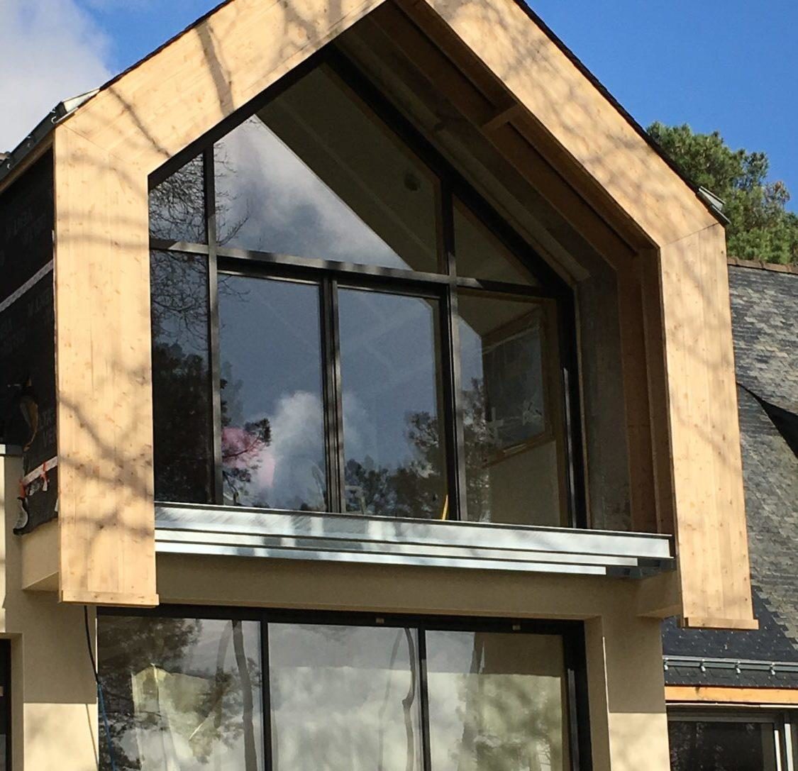 mixte trapeze bardage balcon terrasse 56 bretagne