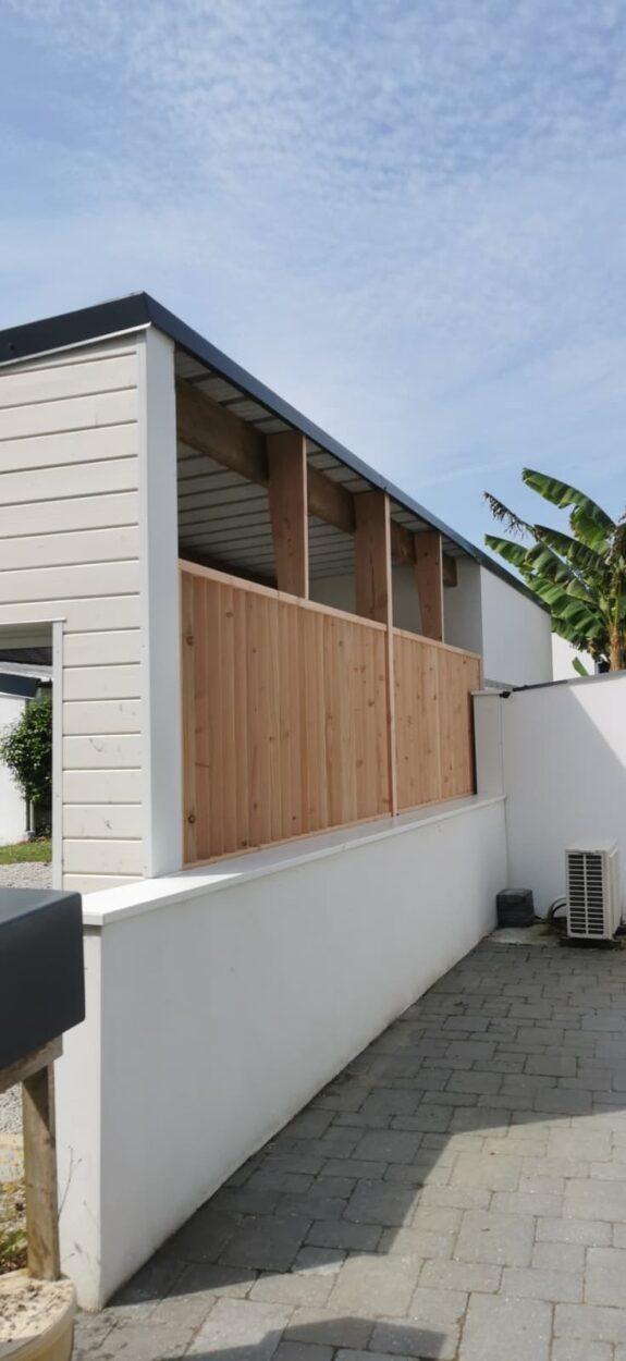 claustra bois douglas surzur vannes presqu'ile de rhuys charpente